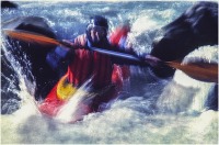 1989 - Red canoe